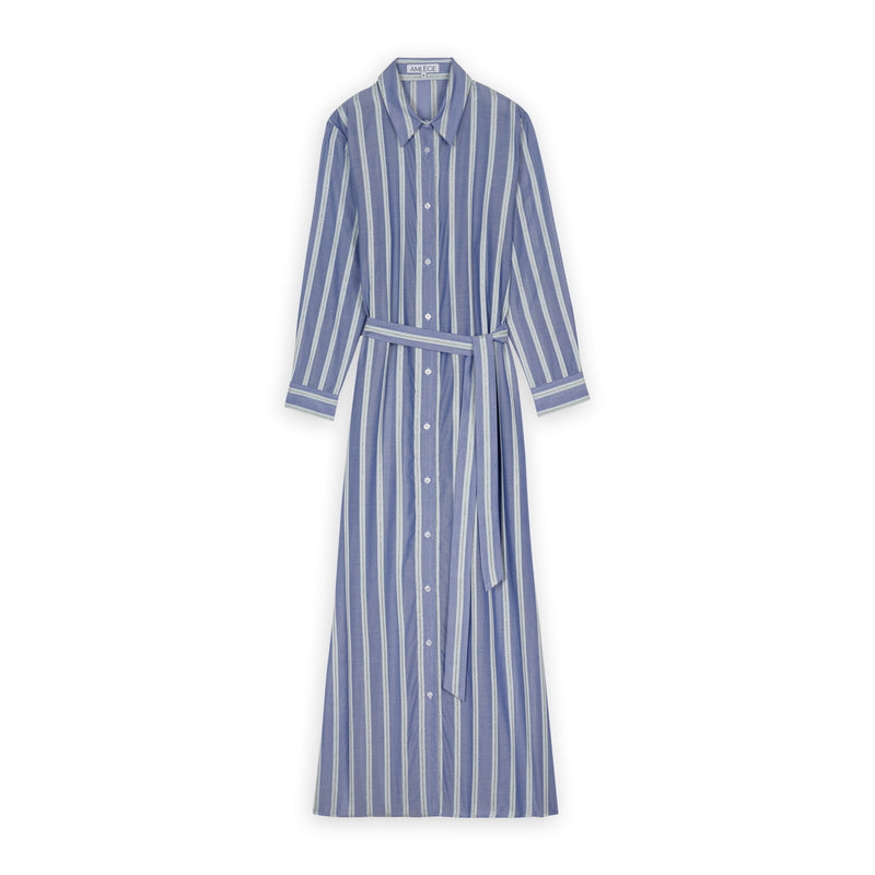 INÈS midi shirt dress